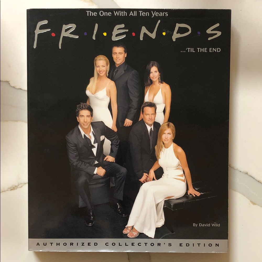 Friends Sitcom Catalogue Book Soft Cover